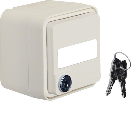 SOCKET OUTLET W.1 1S/16A/IP55 KL/MS PPJ WHITE