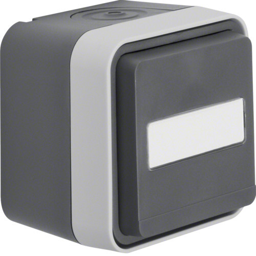 hager Socket outlet w.1 1s/16a/ip55 ms sm gray