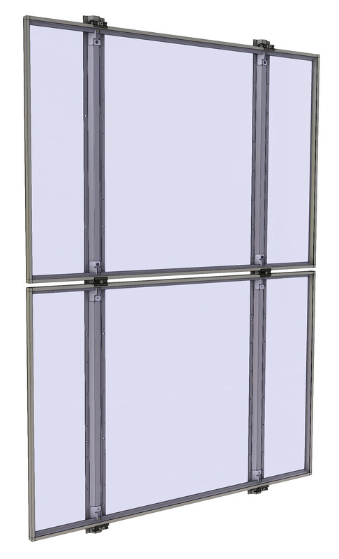 PV KIINNIKE ORIMA SOLAR WALL SEINÄTELINESARJA 2P