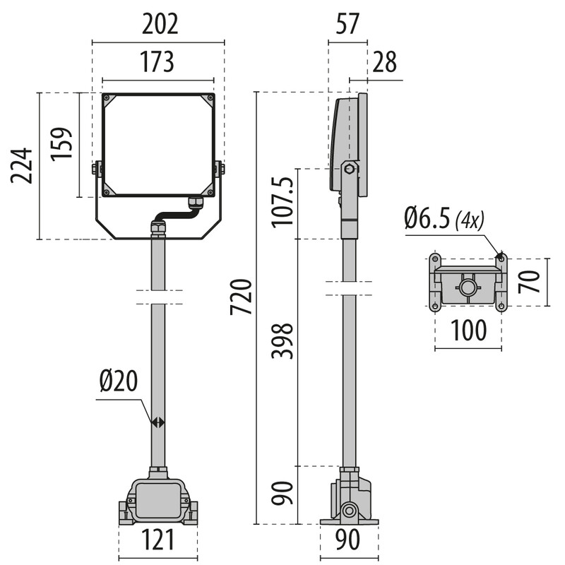 performance in lighting Valonheitin guell zero+ kit 15s/m840bk9005