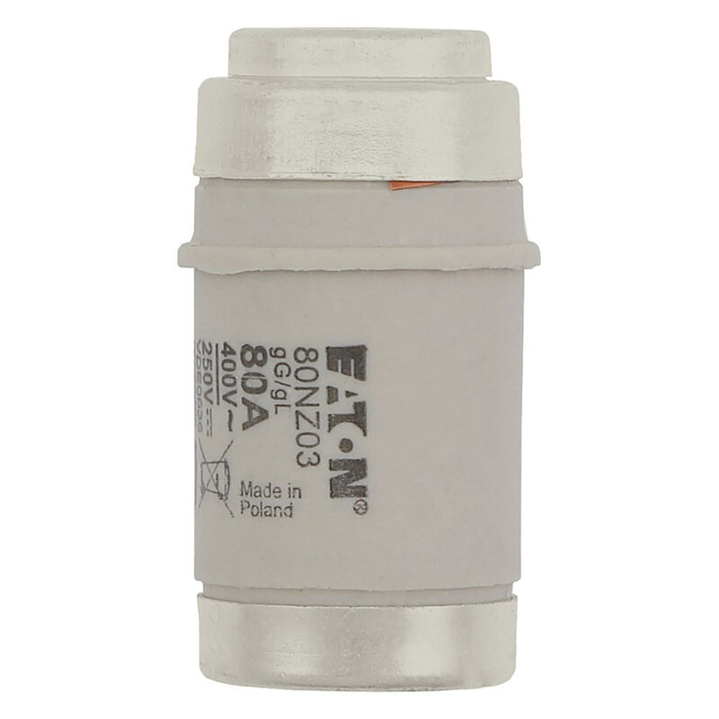 eaton D03 fuse link 80nz03 m30x2/80a gg-gl