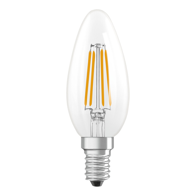 KRONLAMPA VALUE CLASSIC CLB 3,4W/865 470LM E14 CL