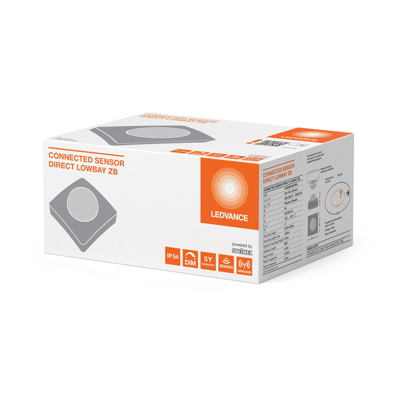ledvance Liiketunnistin vivares sensor zigbee direct lb ir cm