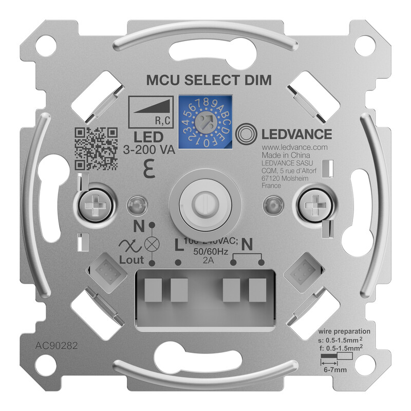 ledvance Valonsäädin vivares dim mcu select dim