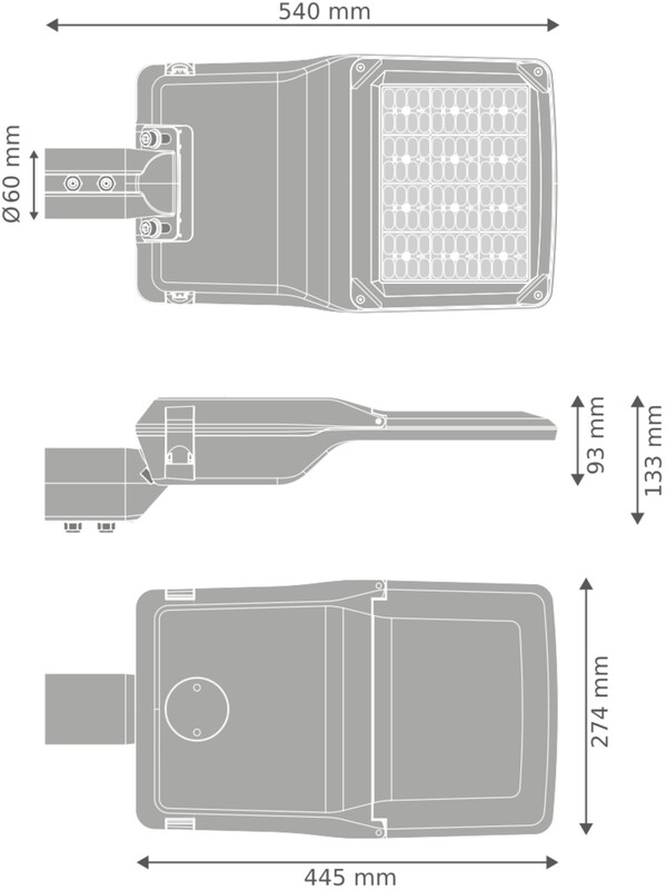 ledvance Katuvalaisin streetlight value sl comp 155w 740 rw20st 24klm