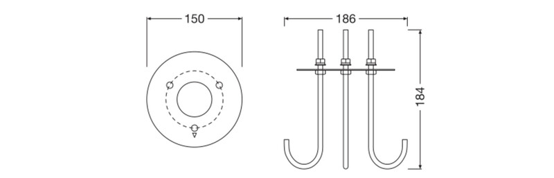 ledvance Mekaaninen lisätarvike ub cone concrete anchors