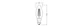 ledvance Kronlampa performance classic clb 3,4w/830 470lm e14 dim cl