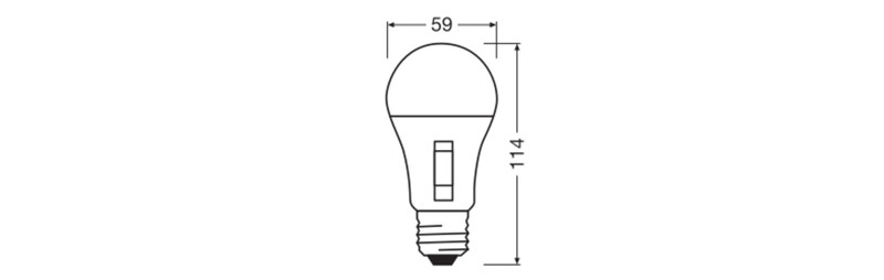 ledvance Standard lamp performance cla 14w 4cct 1521lm e27 dim op