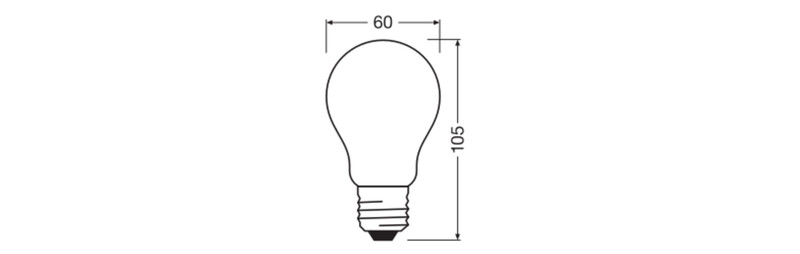 ledvance Standard lamp value classic cla 11w/840 1521lm e27 fr