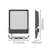 ledvance Valonheitin floodlight value fl comp 150 15700lm cct ml bk