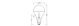 ledvance Minibollform lampa performance clp 3,4w/827 400lm e14 dim sil