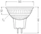 ledvance Reflector lamp performance mr16 5w/927 345lm gu5.3 dim 15