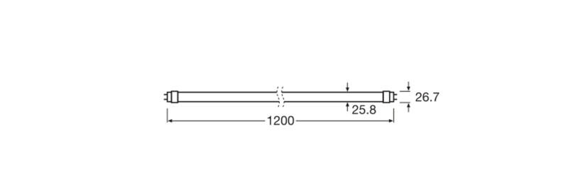 ledvance T8 led performance t8 em p 1200 15w/840 2400lm zb