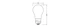 ledvance Minibollform lampa value clp 5,9w/827 806lm e27 fr