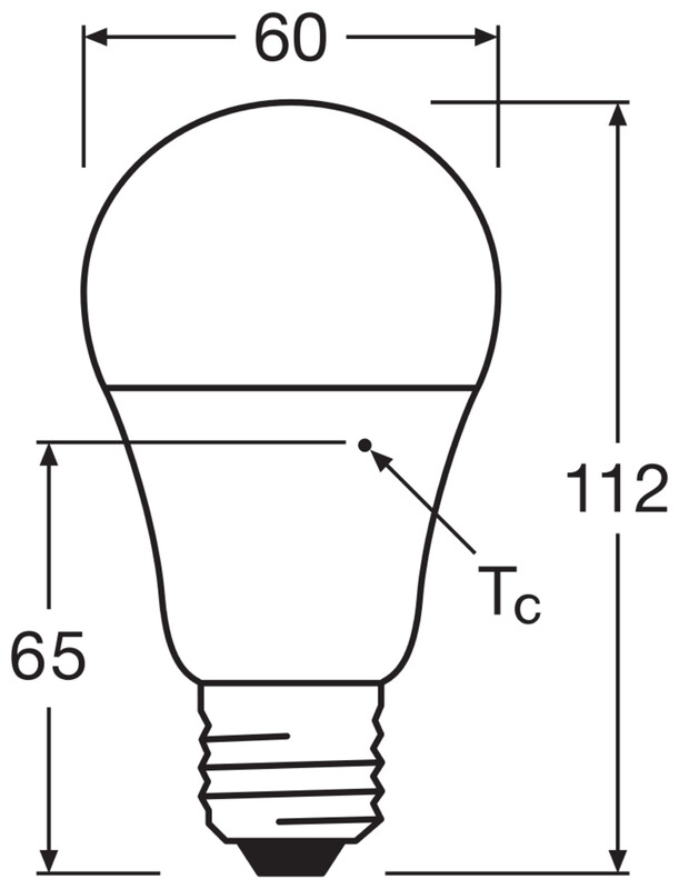 ledvance Standard lamp performance cla 13w/840 1521lm e27 ac/dc