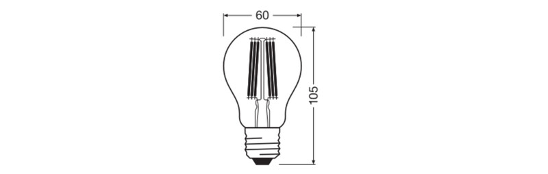 ledvance Standard lamp performance cla 11w/930 1521lm e27 gdim cl