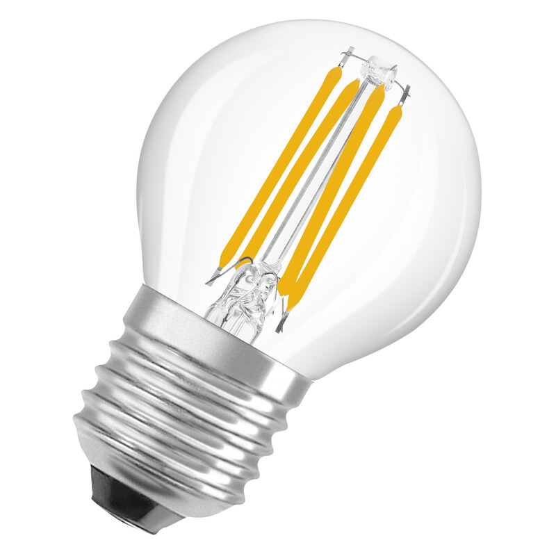 ledvance Minibollform lampa value clp 3,4w/840 470lm e27 cl