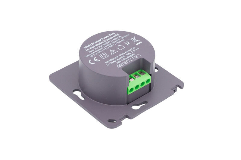 ASENNUSTARVIKE SHELLY 2-OUTPUT POWER BASE