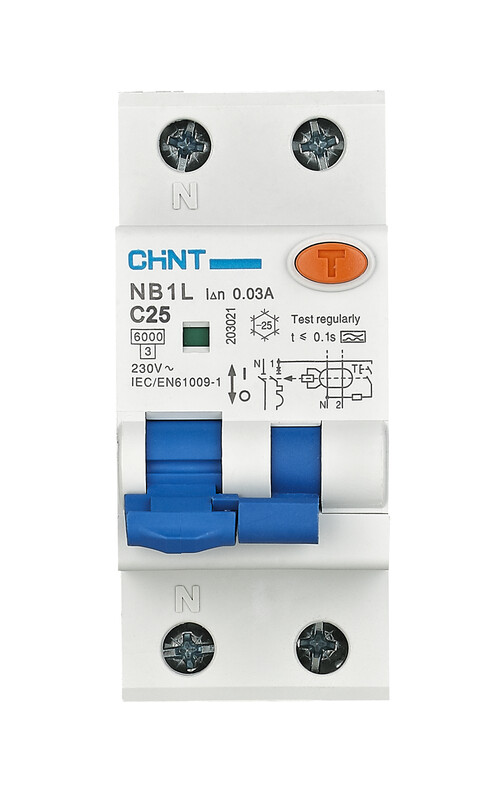 chint Noplūdes slēdzis kombinētais 1p+n c16 30ma 6ka a-class