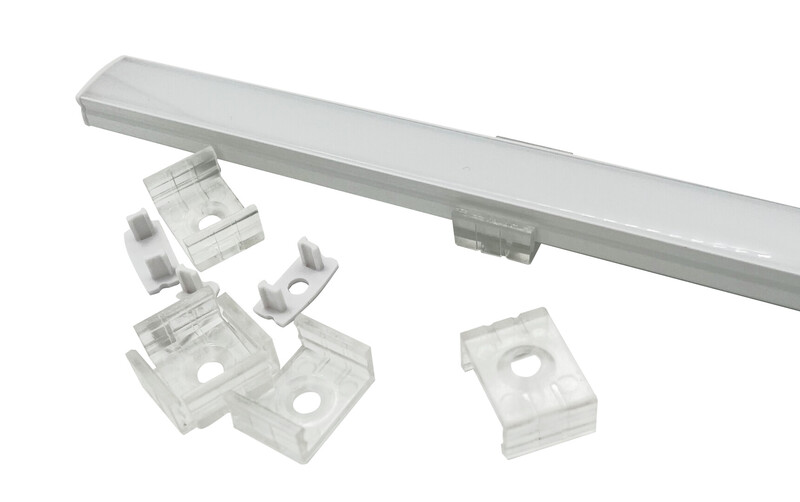 airam Mek. lisätarvike slimline alumiiniprofiili kit 2m wh
