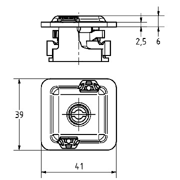 mupro Rail nut s+ zn mupro m12 41/21-41/124 mpr channel