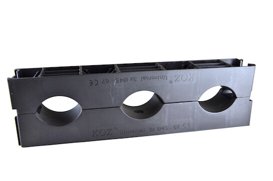 CABLE CLAMP KOZ UNIVERSAL UNI 3X45-67MM