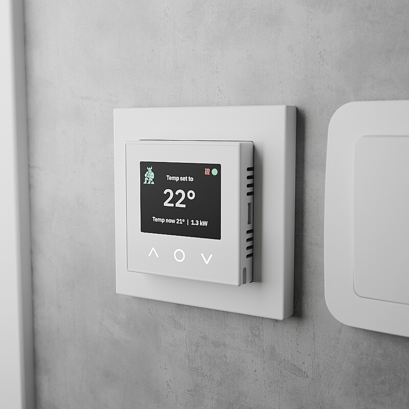perific Kombinationstermostat perific floor wifi vit