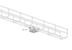 meka Wall bracket mesh tray meka wmt wb1 xpg