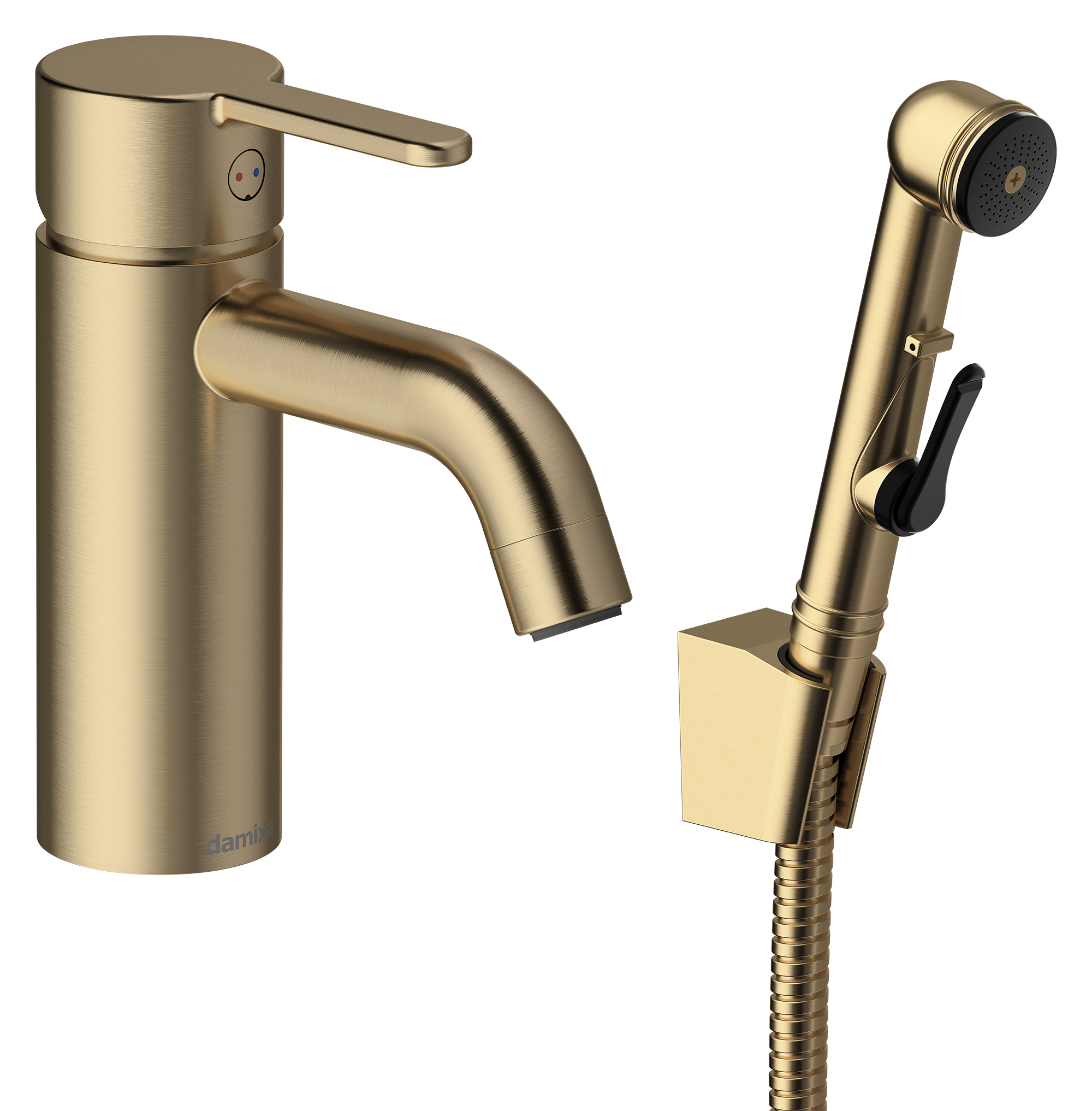 BASIN MIXER DAMIXA 74030.88 SILHOUET BIDE B.BRONZ