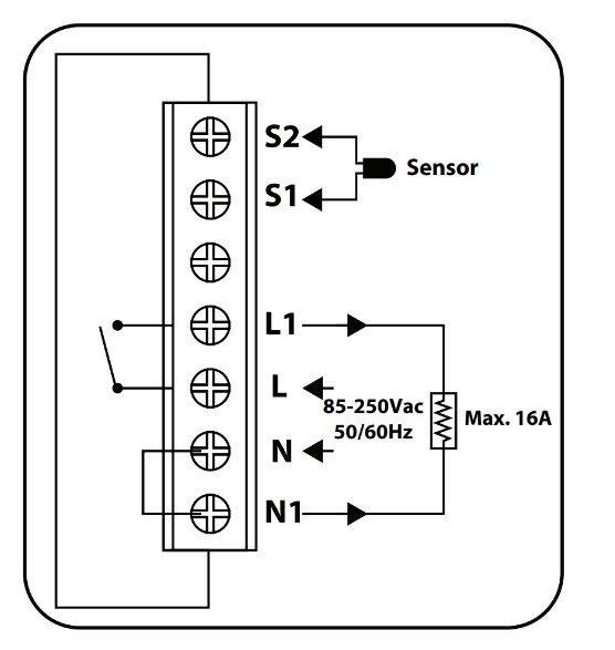 devi Kombinationstermostat devi veria wt45 wi-fi svart