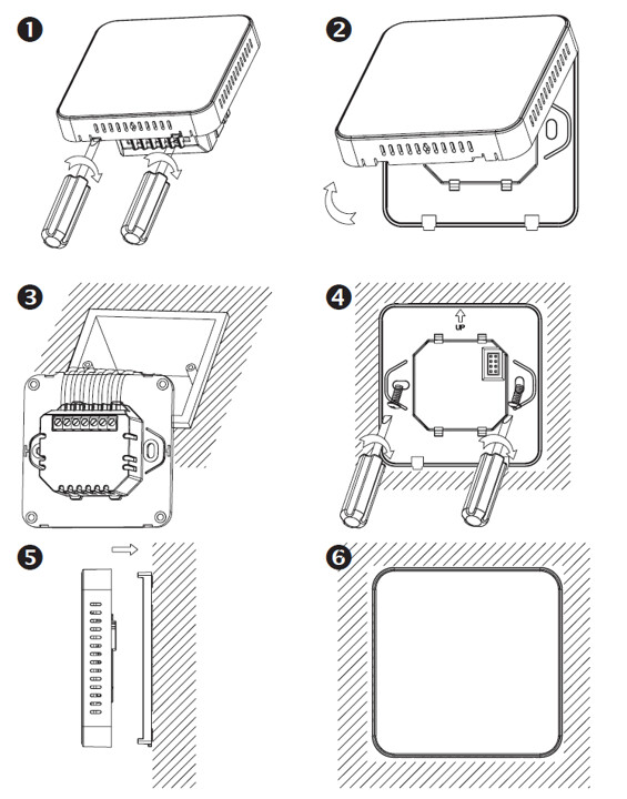 devi Kombinationstermostat devi veria wt45 wi-fi svart