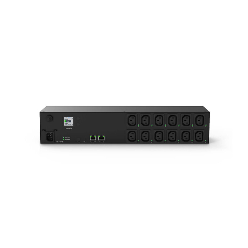 PISTORASIAPANEELI ETÄHALLITT. PDU 2U 12×IEC‑C13
