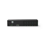 PISTORASIAPANEELI ETÄHALLITT. PDU 2U 12×IEC‑C13
