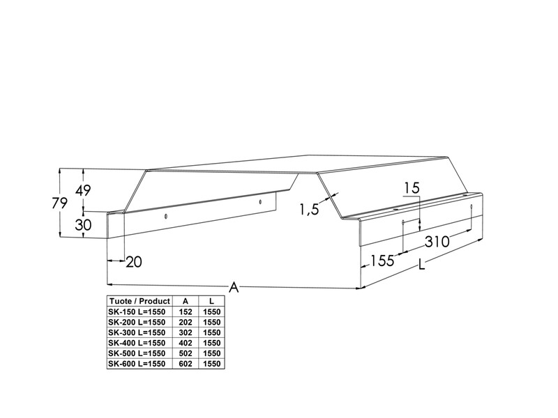 meka Cover meka sk-500 l1550 xpg