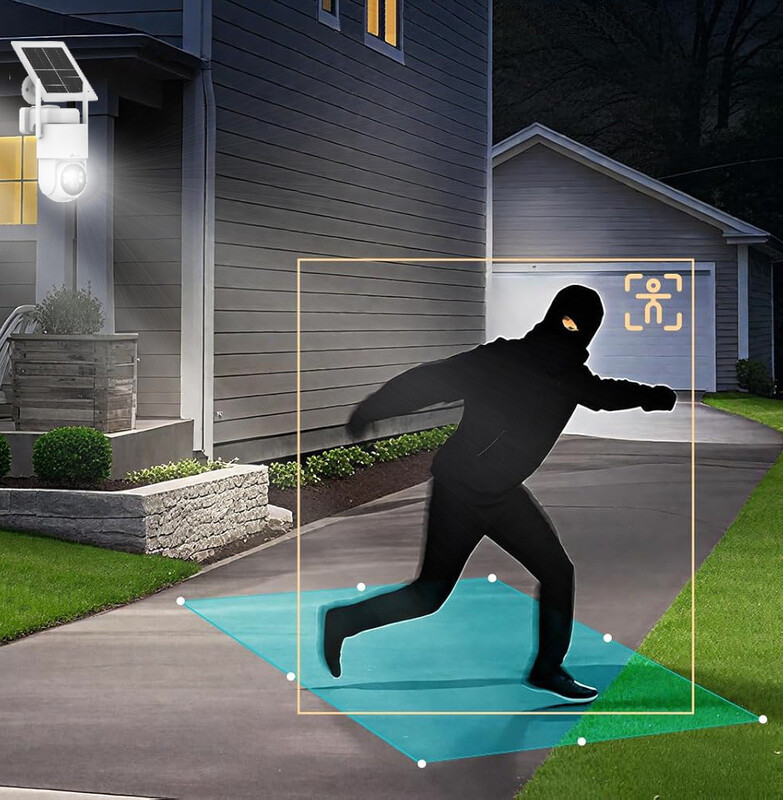 ycx Camera wireless 4g incl.free 3y. internet
