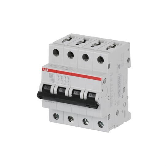 abb Circuit breaker s200 s204-c50, 4p c 50a