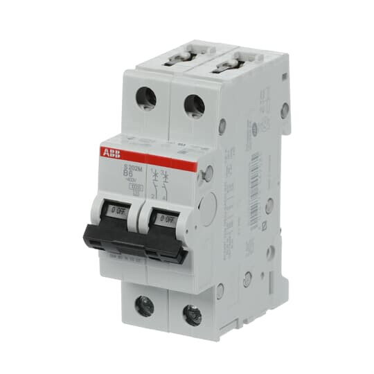 abb Minibrytare 2-pol s202m-b6