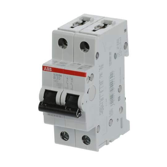 abb Minibrytare 2-pol s202m-b20