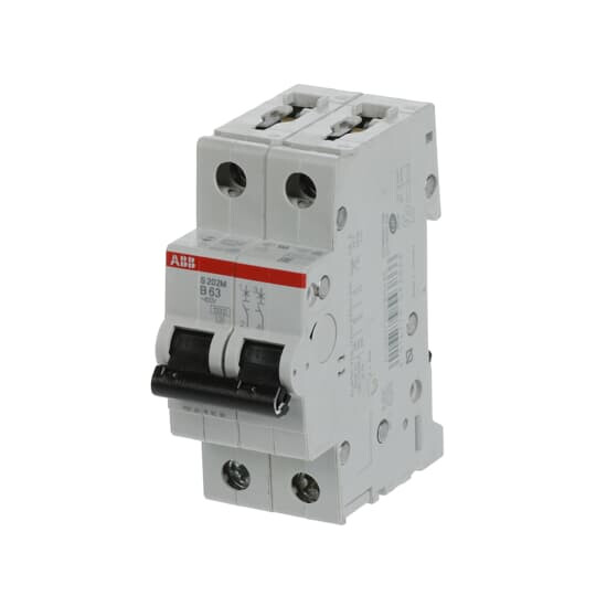 abb Minibrytare 2-pol s202m-b63