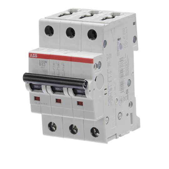 abb Minibrytare 3-pol s203m-b63