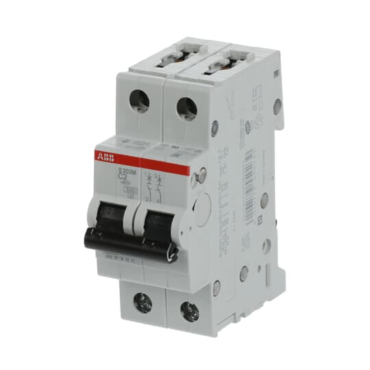 abb Minibrytare 2-pol, s202m-c2