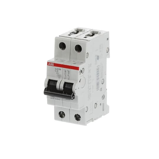 abb Minibrytare 2-pol, s202m-c3