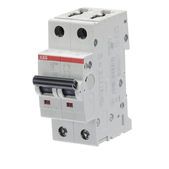 abb Minibrytare 2-pol s202m-c6