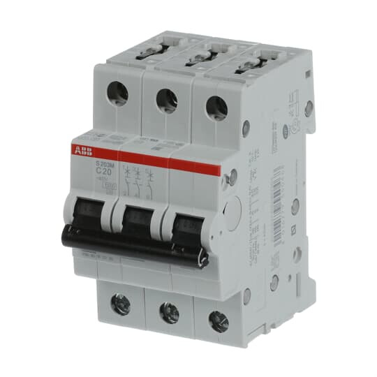 abb Johdonsuojakatkaisija stotz s203m-c20 3-nap c-käyrä 20a