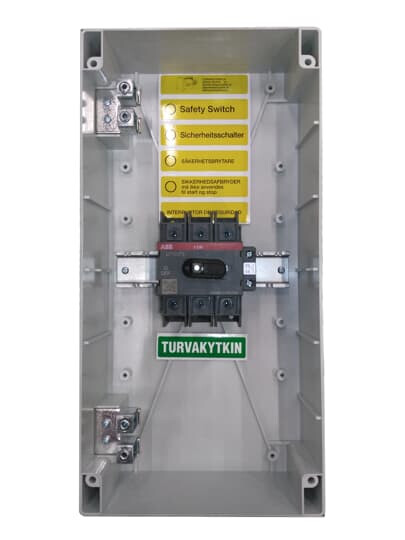abb Turvakytkin vipu abb otp75t3m 3-nap 37kw