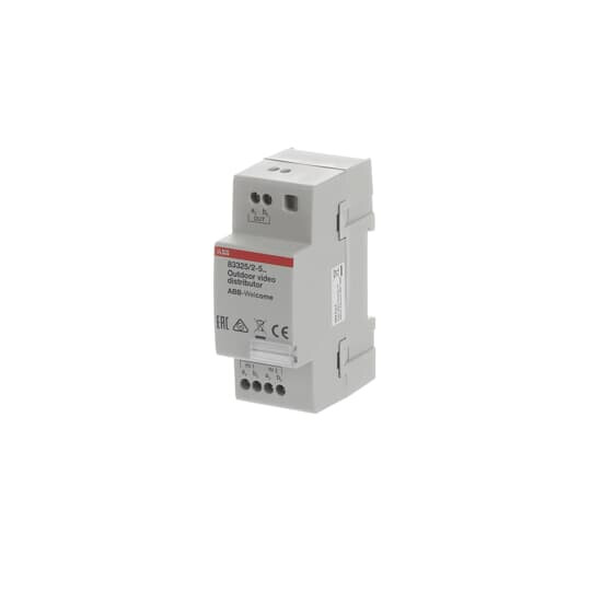 abb Liitäntäportti welcome videojakaja ulkoyksiköille