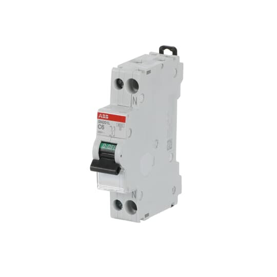 abb Miniature circuit breake sn201 2-poles 1+n b-char. 6a
