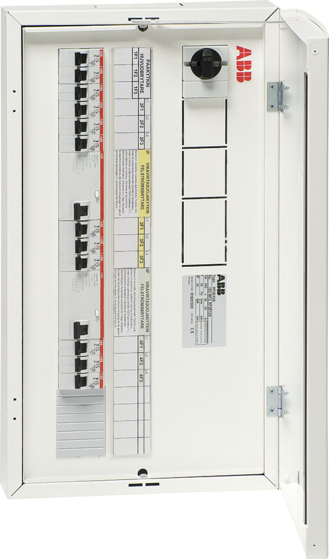 abb Ryhmäkeskus pinta näpsä 25a, ip20, 2+0 vvsk, 12 mcb