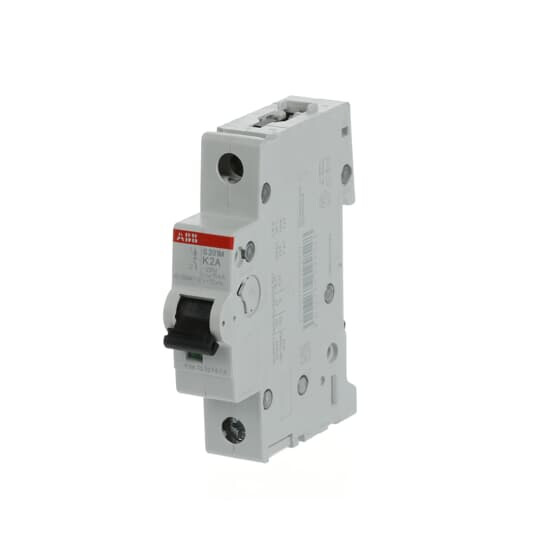 abb smart buildings Miniature circuit breakers200m 1-pole k-char. 2a
