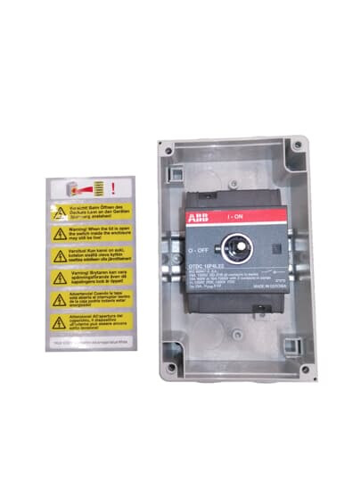 abb Enclosed switch abb 16a 2x660v dc